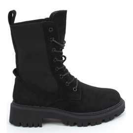 Botas militares con parte superior tipo calcetín Nevada Negro - Inello 4