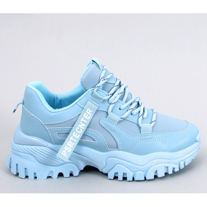 Bains Zapatillas cuña azul - Inello 1