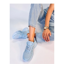 Bains Zapatillas cuña azul - Inello 2