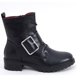 Botines Billy negros con cordones - Inello 1 Botines Billy negros con cordones - Inello 1