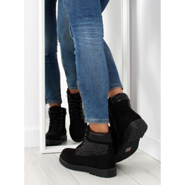 Cazadoras de mujer negras HQ896 Negro 5