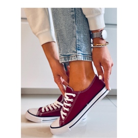 Zapatillas de mujer Classic Wine rojo 1