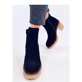 Botas con tacón ancho y protector Mattis Black - Inello negro 2