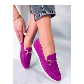 Mocasines mujer Fucsia rosado 1