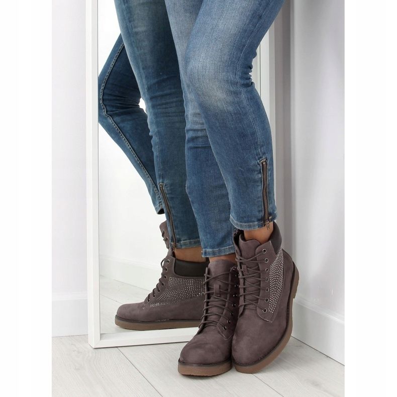 Tramperos de mujer gris HQ896 Gris 1 Tramperos de mujer gris HQ896 Gris 1