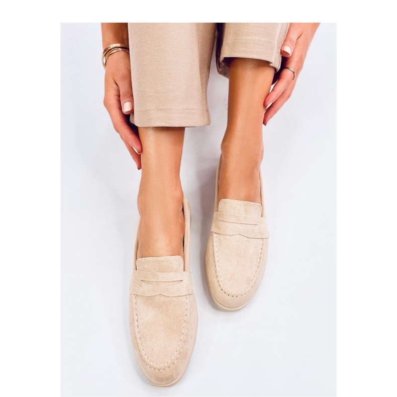 Mocasines mujer beige 1 Mocasines mujer beige 1