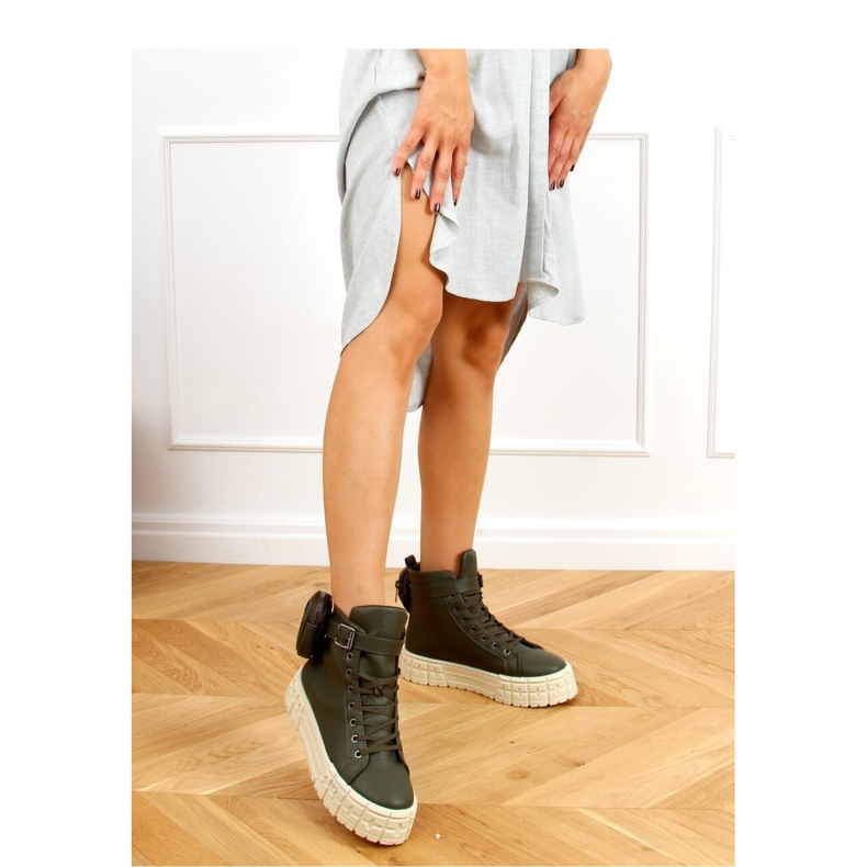 Deportivas altas verdes RE11P Verde - Inello 2