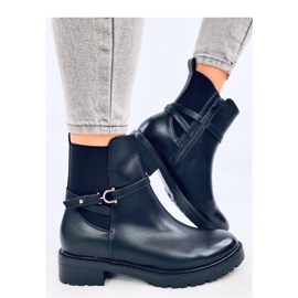 Botas Chelsea clásicas de mujer Royle Negro - Inello 2