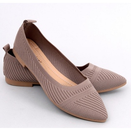 Bailarinas tejidas Kayla Khaki - Inello marrón 4