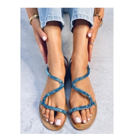 Adani Sandalias cristal azul - Inello 3