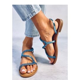 Adani Sandalias cristal azul - Inello 4
