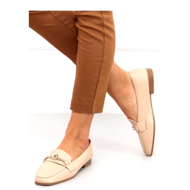 Mocasines de mujer Tansy Caqui - Inello beige 3