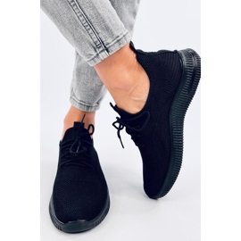 Calzado deportivo tipo calcetín para mujer. negro 2
