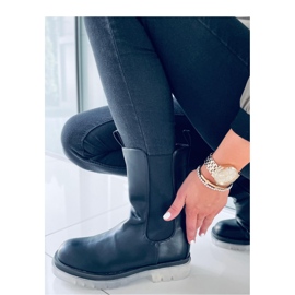 Botines Chelsea Altos Negro 3
