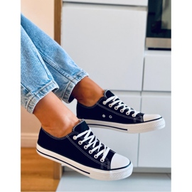 Zapatillas clásicas de mujer Negro 3
