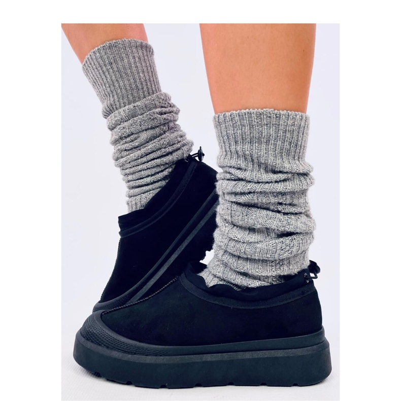 Botas de nieve cortas mujer Negro 1 Botas de nieve cortas mujer Negro 1