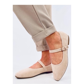 Bailarinas estilo Mercedita Beige 2