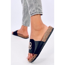 Alpargatas de corcho con circonitas Negras negro 2 Alpargatas de corcho con circonitas Negras negro 2