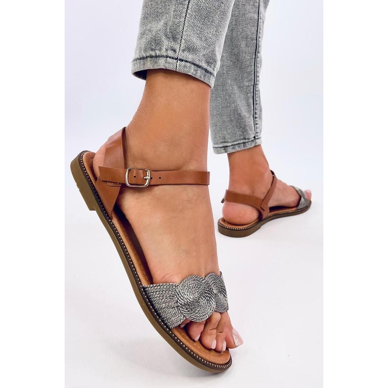 Sandalias planas Tavani Tarnish - Inello gris 2