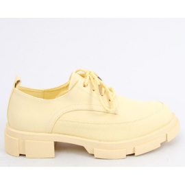 Mocasines Unna amarillos suela alta - Inello 4