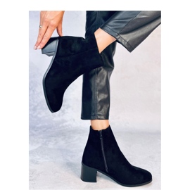 Botines clásicos de tacón Annie Negro - Inello 4