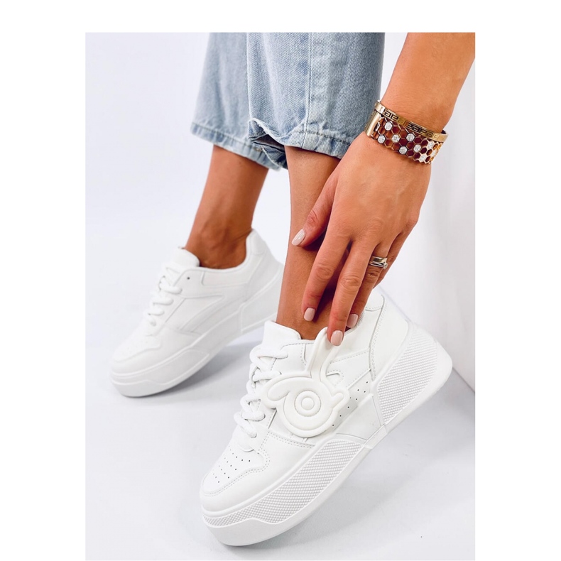 Zapatillas mujer plataforma blancas blanco 1