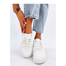 Zapatillas mujer plataforma blancas blanco 2