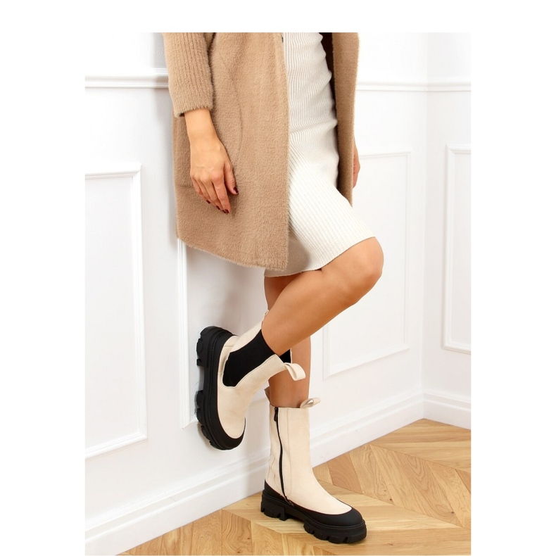 Botas chelsea beige 2 Botas chelsea beige 2
