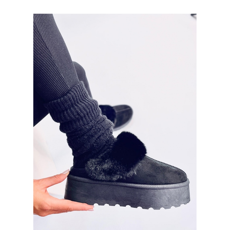 Zapatillas de nieve con plataforma Allod Negro - Inello 2