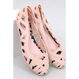Bailarinas Meliski caladas Chassa Desnuda - Inello beige 1