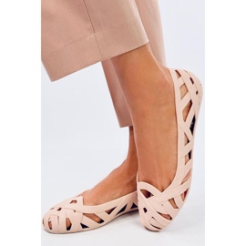 Bailarinas Meliski caladas Chassa Desnuda - Inello beige 4
