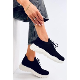 Deportiva calcetín Jaussa NEGRO/BLANCO - Inello 3