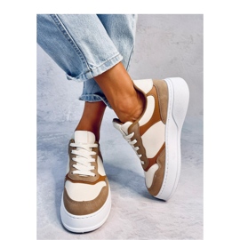 Zapatillas de mujer caqui marrón 2