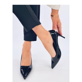 Salón stilettos charol Charlotte Negro - Inello 1