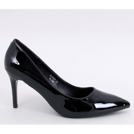 Salón stilettos charol Charlotte Negro - Inello 3