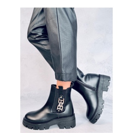 Botas Chelsea de mujer Vida Negro - Inello 2