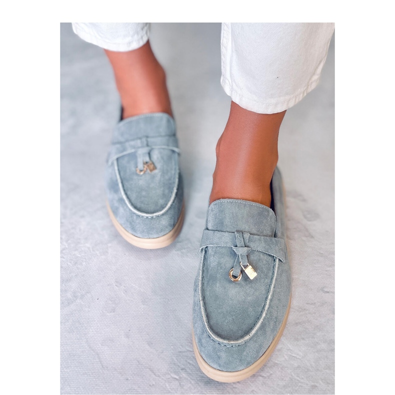 Mocasines ante Ottavia azul - Inello 2