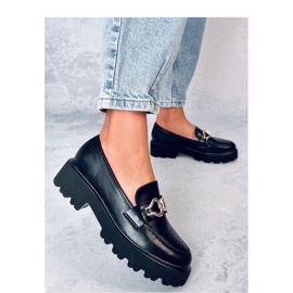 Mocasines hebilla Zandra negro - Inello 3