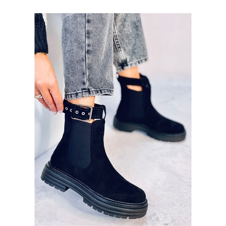 Botas Chelsea de mujer Carls Negro - Inello 2