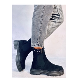 Botas Chelsea de mujer Carls Negro - Inello 4