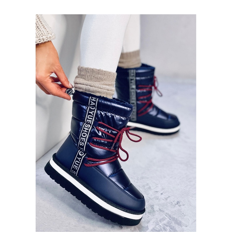 Botas de nieve mujer Archie Navy - Inello 2