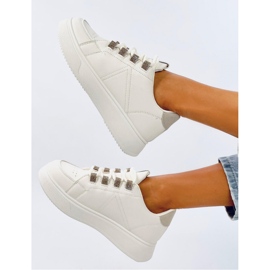 Sadri Deportivas beige con cordones gruesos - Inello 3