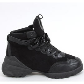 Deportivas Peri negras con cadena desmontable - Inello negro 4