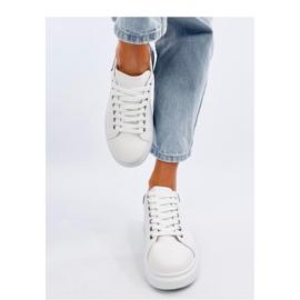Zapatillas negras de mujer blanco 3