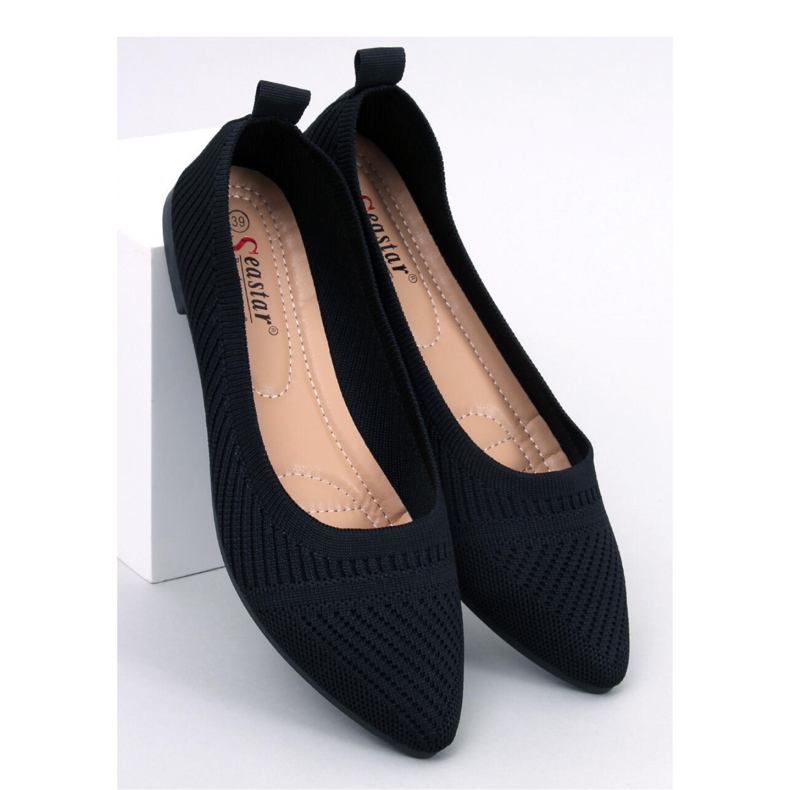 Kayla Bailarinas tejidas negras - Inello negro 1