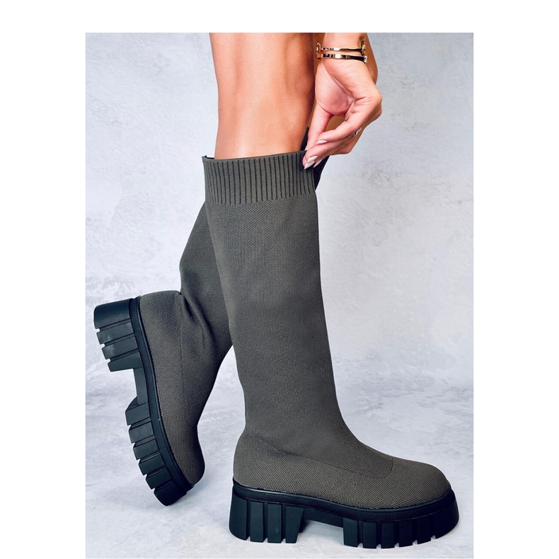 Botas con parte superior flexible Tapp Verde - Inello 2