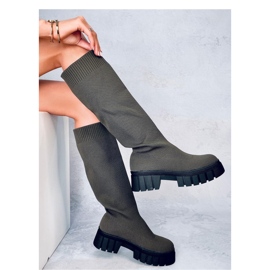 Botas con parte superior flexible Tapp Verde - Inello 4