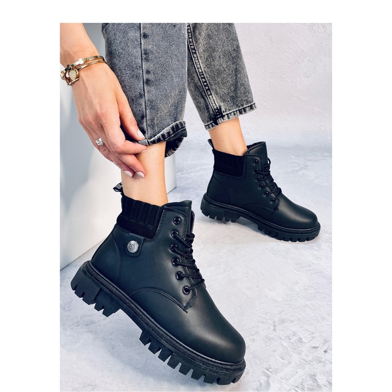 Botas trampero de mujer Atomic Negro - Inello 2