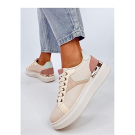 Zapatillas de mujer coloridas. rosa 1