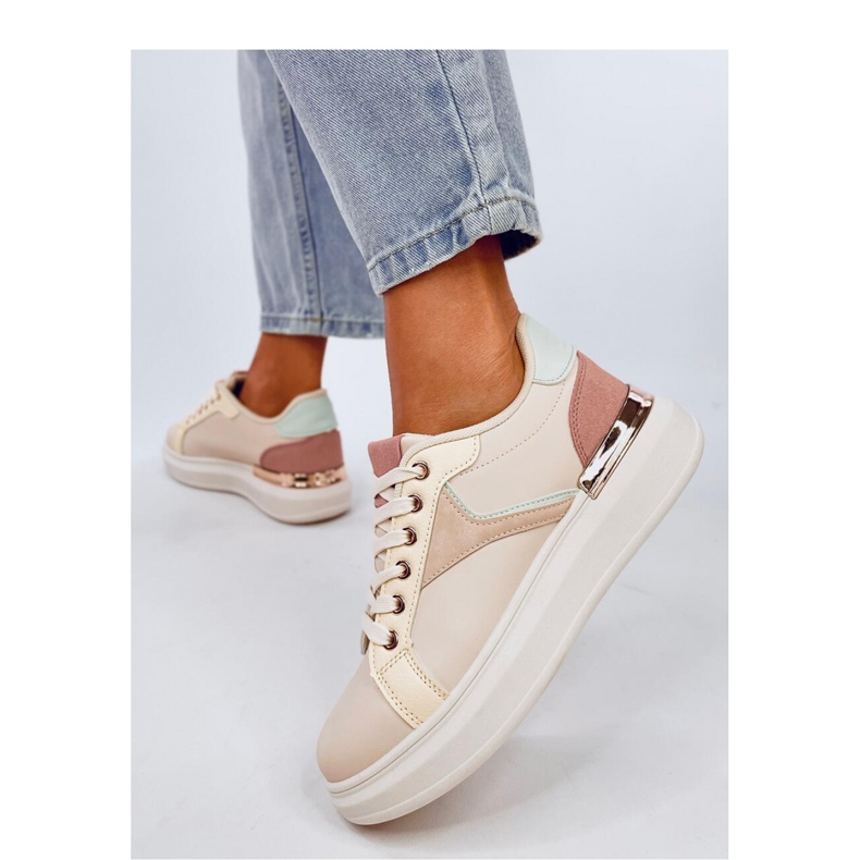 Zapatillas de mujer coloridas. rosado 1